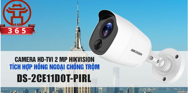 Đại lý phân phối Camera HDTVI HIKVISION DS-2CE11D0T-PIRL chính hãng